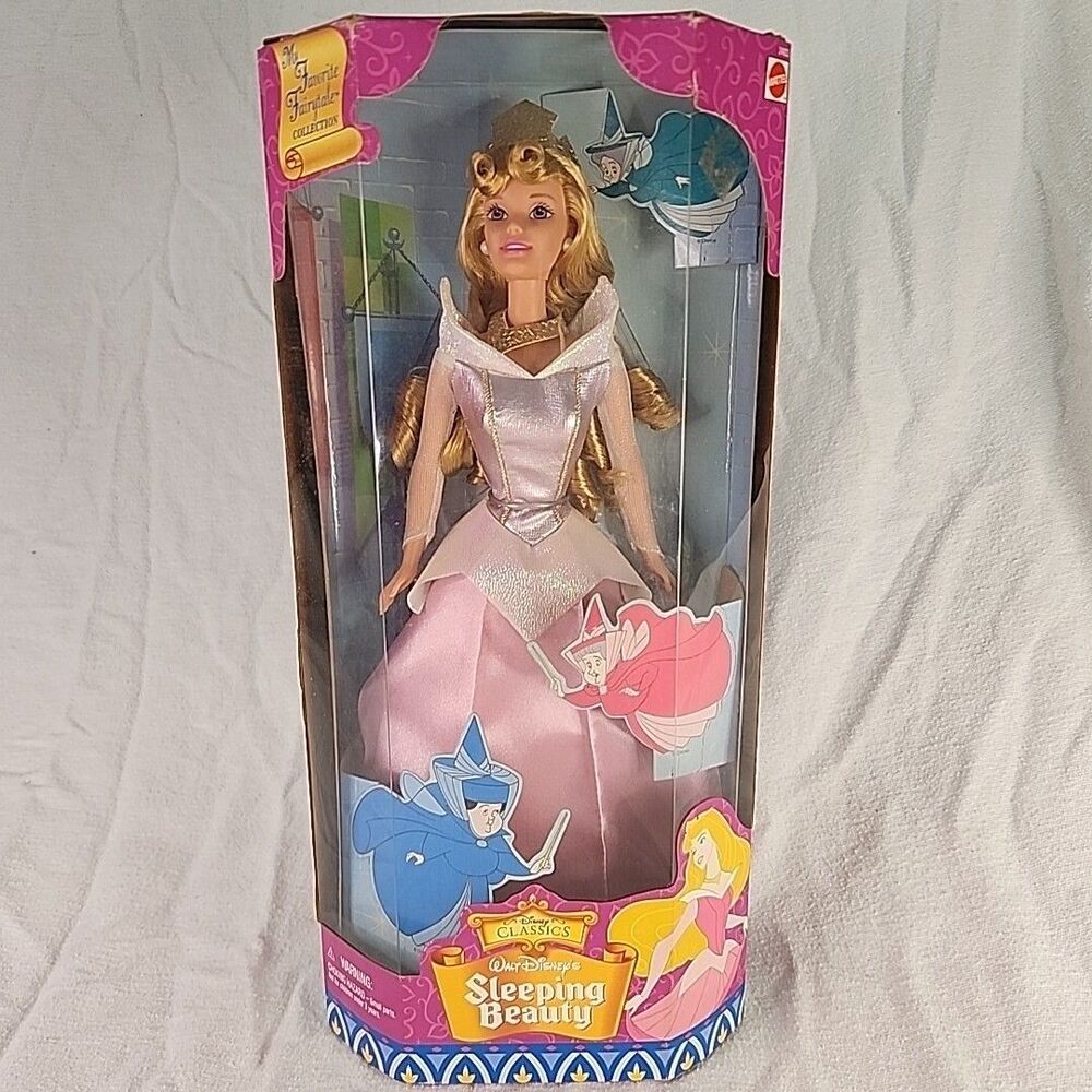 Sleeping Beauty Aurora Classic Walt Disney 1999 Mattel My Favorite Fairytale New